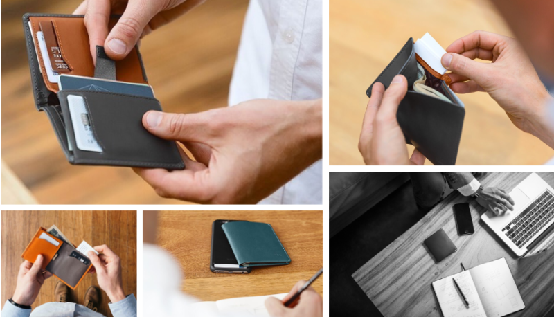 Bellroy Note Sleeve Wallet　使用イメージ　引用画像